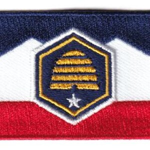 Utah flag patch