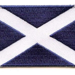 Scotland flag patch