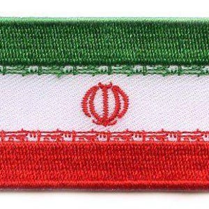 Iran flag patch