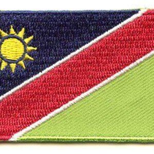Namibia flag patch