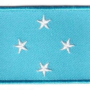 Micronesia flag patch