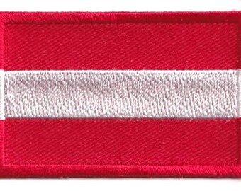 parche con la bandera de Austria