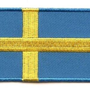 Sweden flag patch