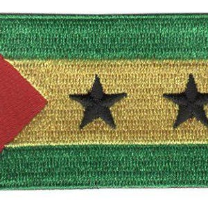 Patch con bandiera di São Tomé e Príncipe