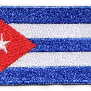 Cuba flag patch