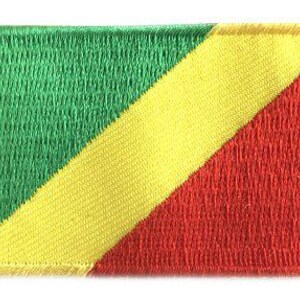 Republic of the Congo flag patch