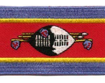 Swaziland flag patch