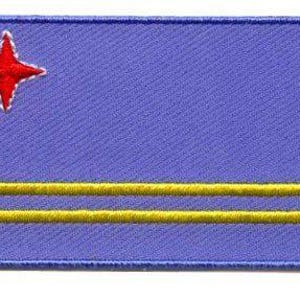 Aruba flag patch