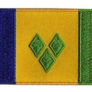 Saint Vincent and the Grenadines flag patch