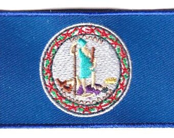 Virginia flag patch