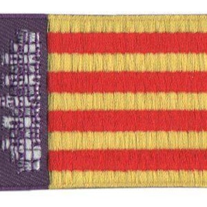 Mallorca flag patch