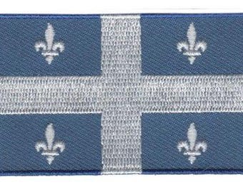 Quebec flag patch