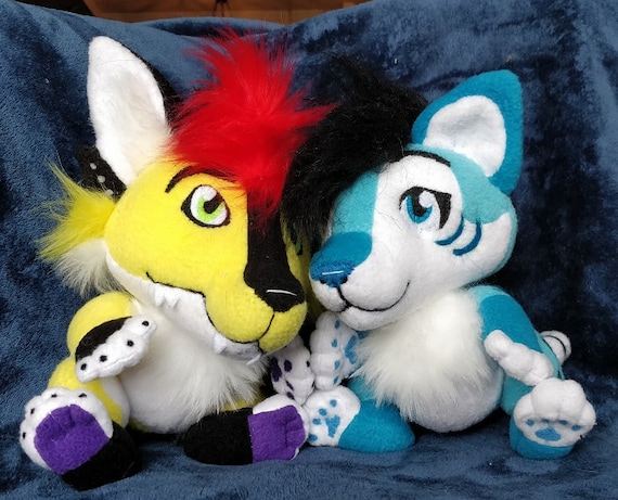 custom fursona plush