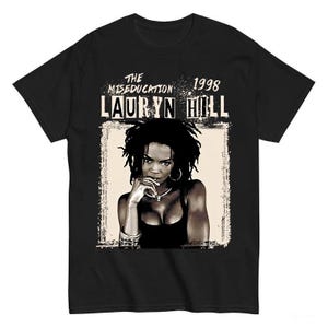ローリンヒル Miseducation Tシャツ USA製　FUGEES Miseducation of Lauryn Hill Shirt - Etsy