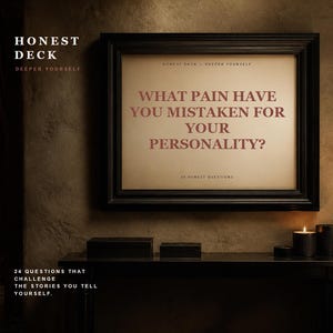 Honest Deck – Erforsche dein wahres Selbst: 24 ausdruckbare Fragenkarten zur Selbstreflexion