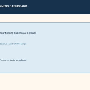 Flooring Business Bundle, 14 Contractor Spreadsheets, Job Cost Quote Invoice CRM Cash Flow Dashboard, Excel Google Sheets Templates