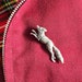 Fantastic Antique Silver Fox Brooch 