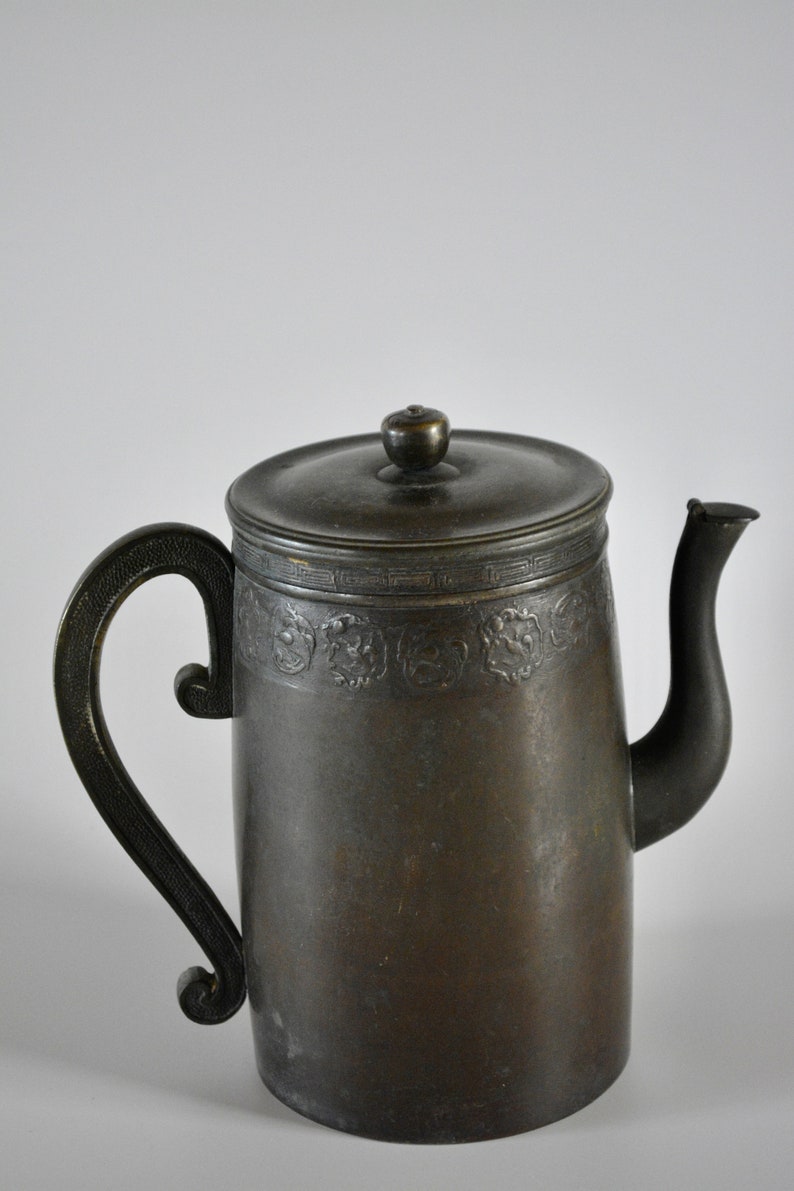 Mizutsugi Yakan Tea Ceremony Kettle Antique Japanese Meiji Etsy