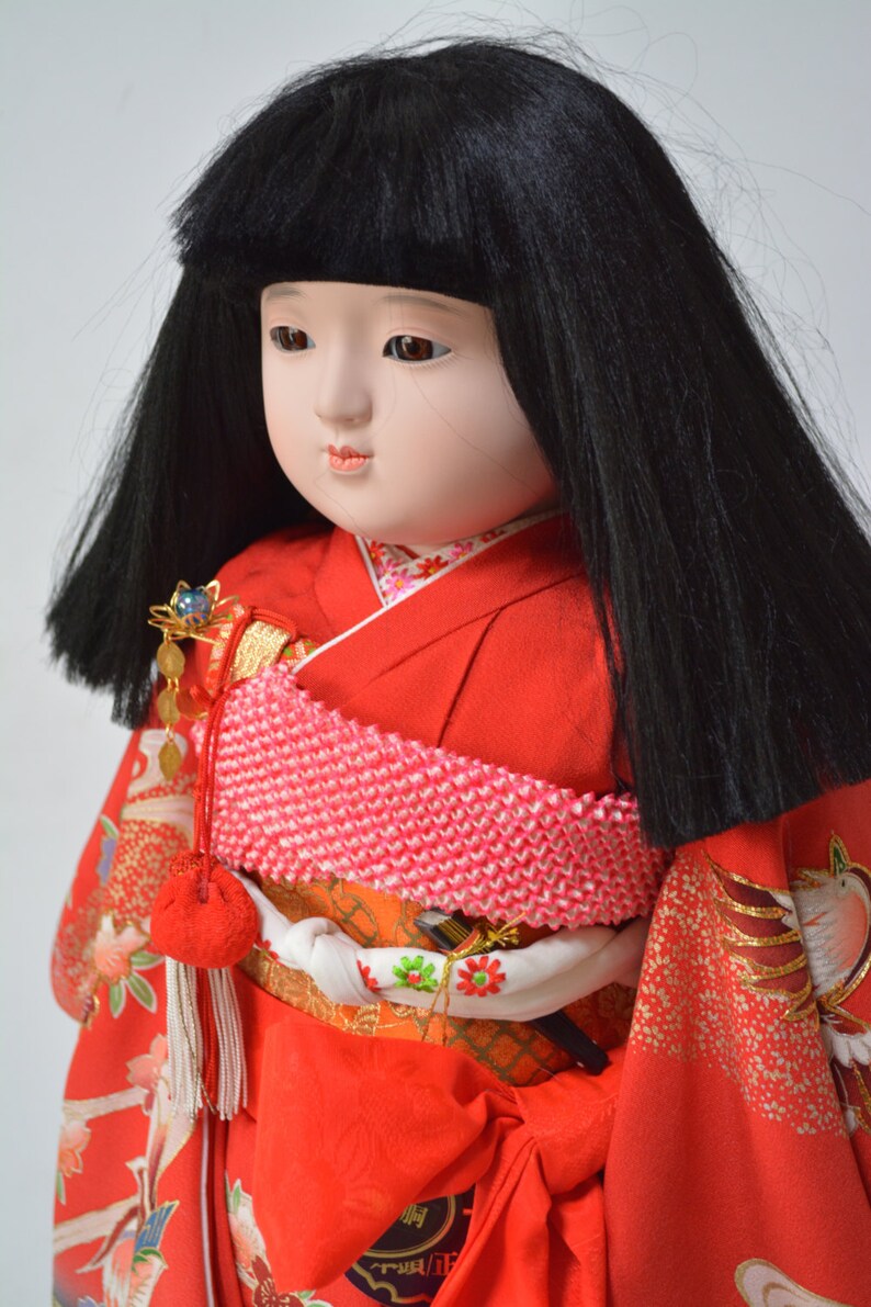 Ichimatsu doll vintage Japanese ningyo Etsy