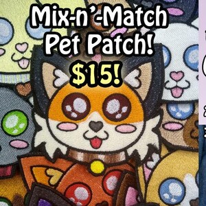 Mix-n'Match Pet Patch Customizeable image 2