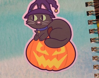 Cat Witch Sticker