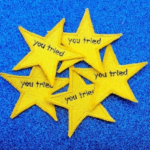 Patch - &quot;You Tried&quot; Star