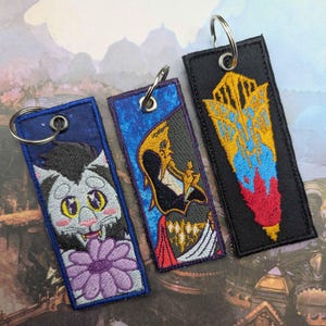 FFXIV Embroidered Keytags (SHB)