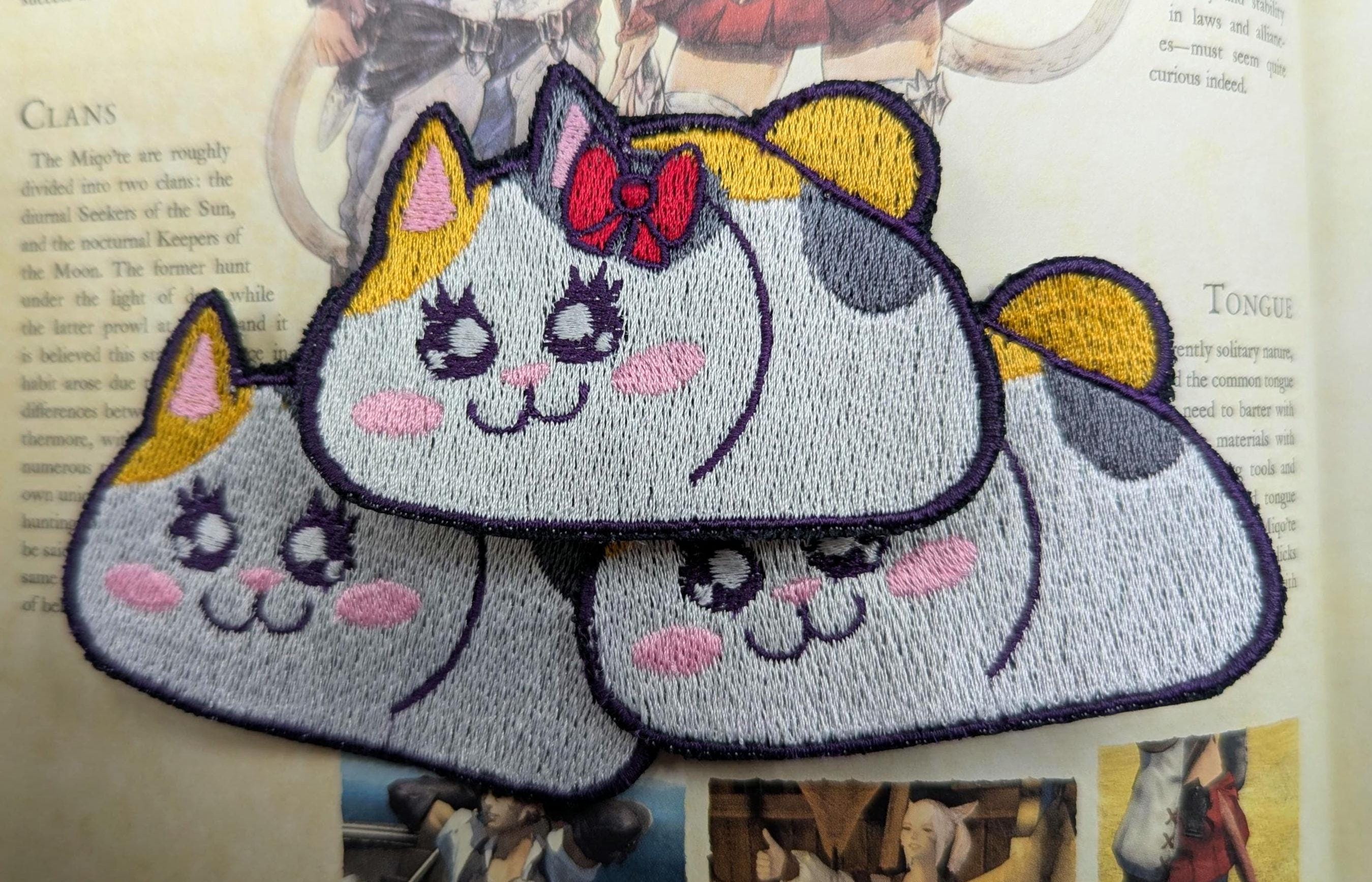ファットキャット FFXIV パッチ - Etsy 日本