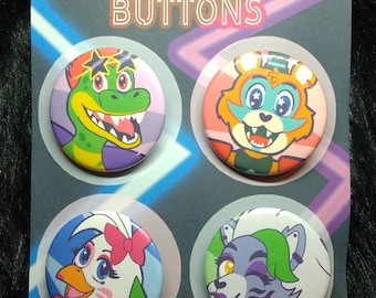 FNAF Security Breach Buttons