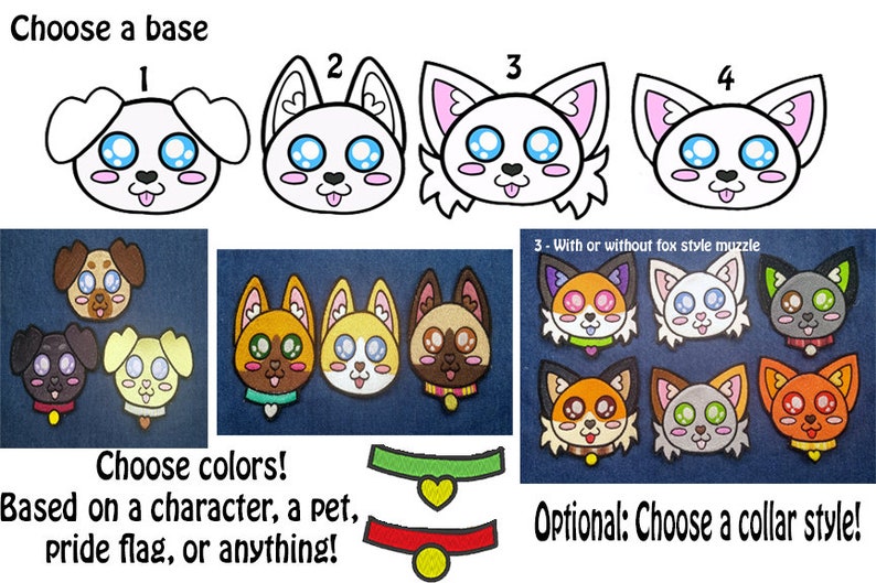 Mix-n'Match Pet Patch Customizeable image 1