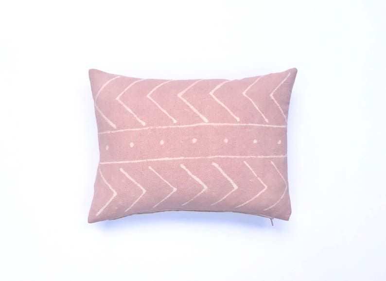 Blush Pink Pillow Cover Boho Nursery Boho Pillow Dusty Rose Etsy