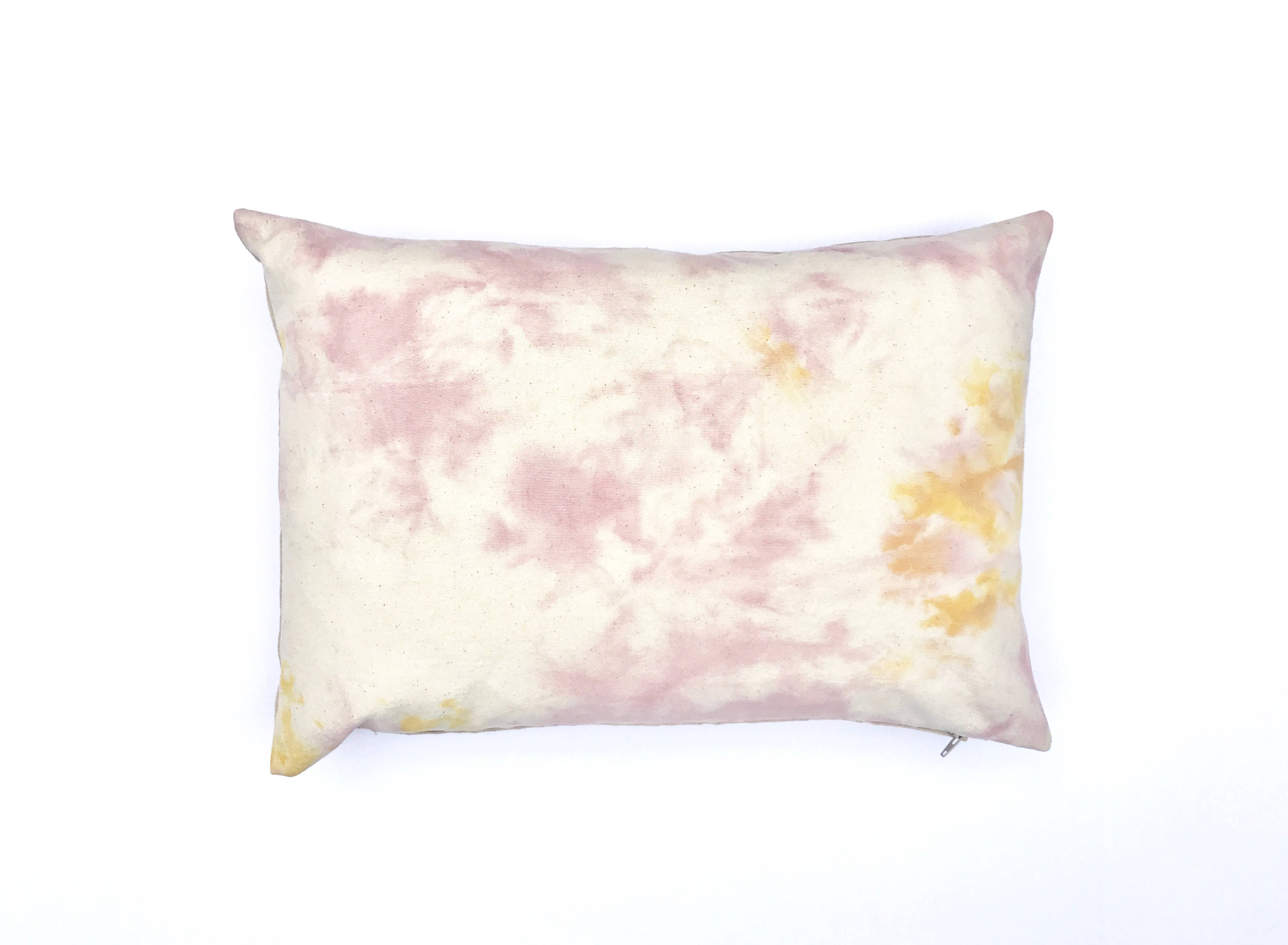plush pink pillows