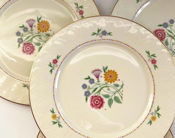 Vintage Community China Lady Hamilton Bavaria Floral Dinner Plates