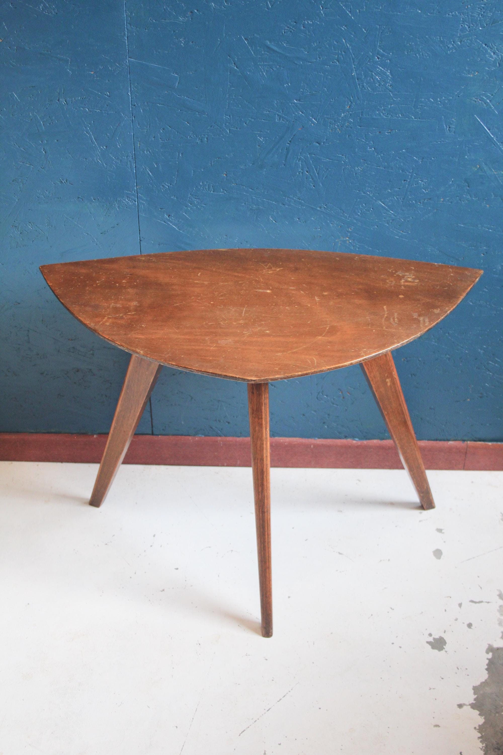 70s Wood Coffee Table - Etsy