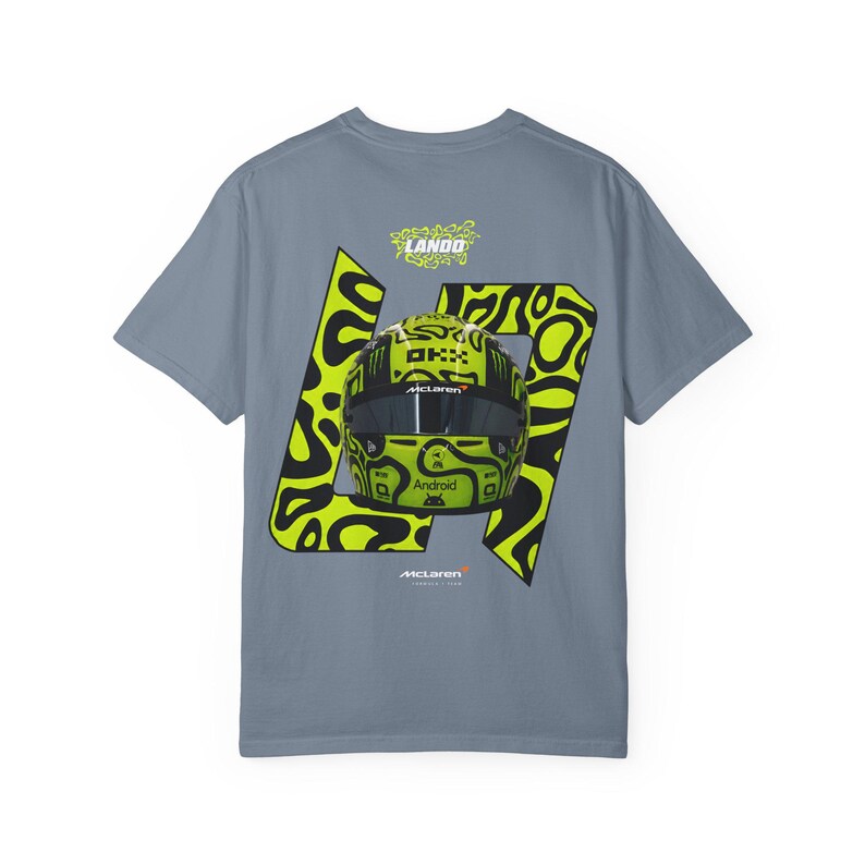 Lando Norris F1 Tee, McLaren Formula One Shirt, Unisex Vintage Racing T-Shirt, 1 World Champion, Lando Norris Fans, Racing Enthusiasts, image 11