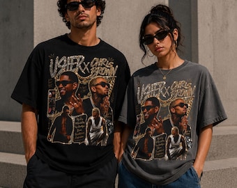 Comfort Colors® Chris Brown Usher R&B Tour Shirt, Ch ris Raymonds Browns 2026 Music Tour, RnB Tour Shirt, Music Tour Gift Tee