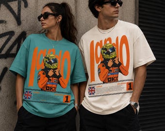 Lando McLaren T-Shirt, Retro Formula 1 Norris Graphic Tee, Vintage F1 McLaren Shirt, Norris F1 Fan Gift