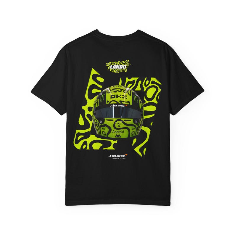 Lando Norris F1 Tee, McLaren Formula One Shirt, Unisex Vintage Racing T-Shirt, 1 World Champion, Lando Norris Fans, Racing Enthusiasts, image 13
