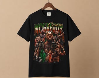 Vintage Conor McGregor Shirt - Custom Tee Adult & Kids Sizes MMA Fan Gift