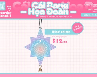 Genshin Impact, Fatui Harbinger 15 cm Windchime - Dottore