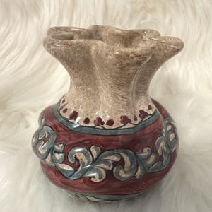 イタリア GUBBIO 花瓶 陶器製 Gubbio Vase - Etsy