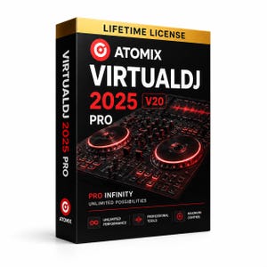 VirtualDJ 2025 Pro Infinity DJ Software | Lifetime License - Instant Delivery