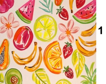 Wasserlösliche Früchte Transfer Sheets, Werkzeuge zur Ohrringherstellung, Wash Away Bildpapier