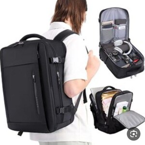 Moderne laptoprugzak – reistas met meerdere compartimenten, USB-oplaadmogelijkheid en grote capaciteit.
