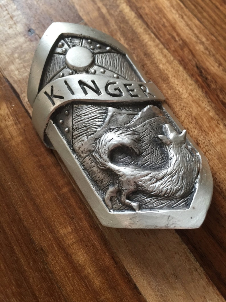 Custom Bike Badge Cast in Bronze or Silver Etsy