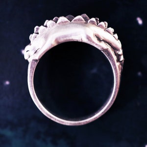 Stegosaurus Ring | Sterling Silver Dinosaur Jewelry