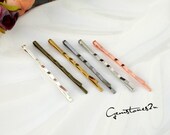 100pcs Hairpin Wholesale Hair Pins- Brass Bronze Silver White Gold Gun-Metal Gold Rose Gold KC Gold Plated 55mm Bobby Pin 07844