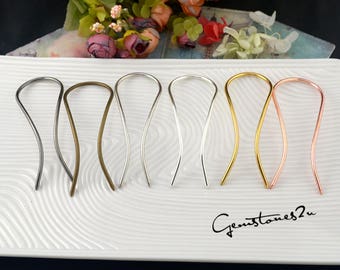 how to use a large u shaped hairpin