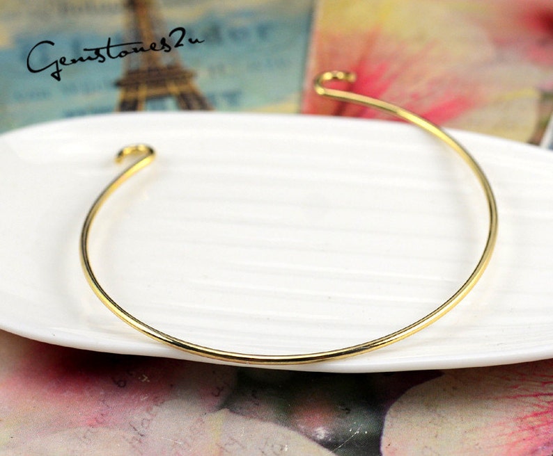 10pcs Brass Blank Bangle Cuff, 65mm Bracelet Supply, 09269 - Etsy