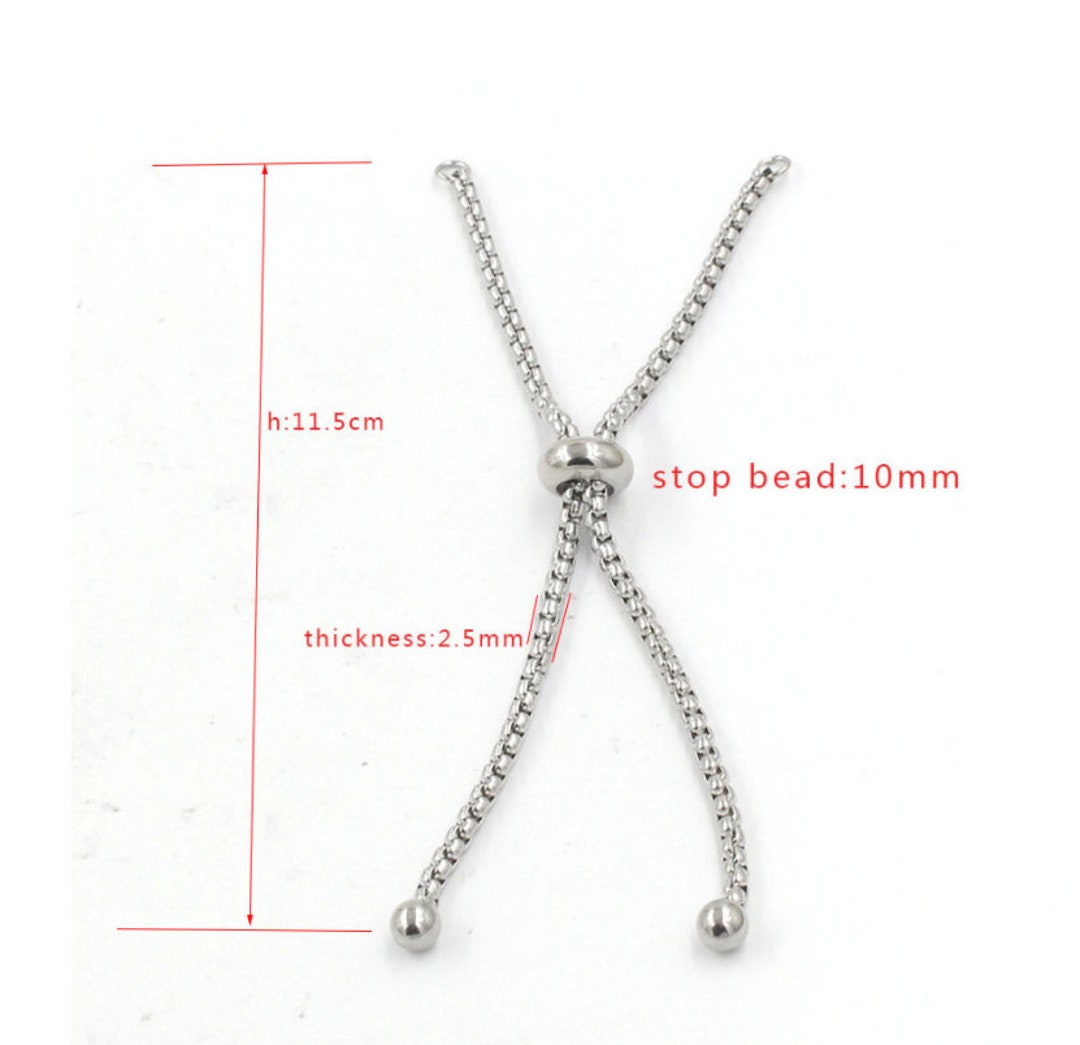 5pcs 11.5cm Stainless Steel Chains, Bulk Chain, Stainless Steel